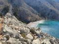 St Vassilios beach from the hike