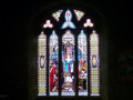 Stained Glass Window inside the Church of St Romald