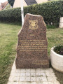 Stèle en hommage aux 177 fusiliers marins commandos français libre