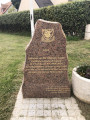 Stèle en hommage aux 177 fusiliers marins commandos français libre