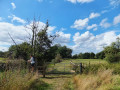 Stile across field boundaries