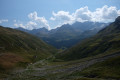 Descente puis remont&eacute;e sur le Chalet de l'Ep&eacute;e