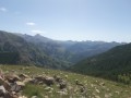 Vue de la crête sur le vallon