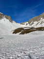 Sur le chemin du col
