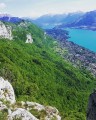 Le Mont Baron et le Mont Veyrier