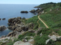 Anse de Poulguin et sentier côtier par Port Manec'h Anse de Poulguin et sentier côtier par Port Manec'h