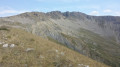 Sur le sentier de la crête, après le sommet