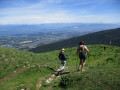 Les deux Montrond depuis le Col de la Faucille
