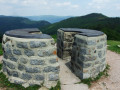 Table d'orientation au sommet du Drumont
