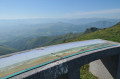 Table d'orientation au sommet