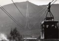 Téléférique du Béout avec sa cabine (avant les années 70)