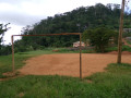 Terrain de foot au pied du Mont