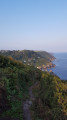 The coast around Polperro from the path