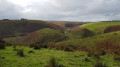 the path overlooking Cow Castle