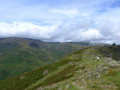 The ridge  and Easedale below on the left