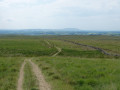 The track on Calton Moor