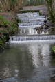 The waters cascade at Tehidy