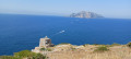 Torre Minerva à Punta Campanella et au fond île de Capri