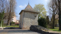 Tour carrée près des remparts