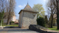 Tour carrée près des remparts