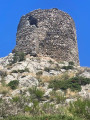Turm von Batère über den Col de Formentera Tour de Batère par le Col de Formentera