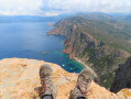 Capo Rosso par la nouvelle variante aménagée avec retour par le littoral