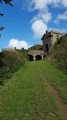 Towards the gatehouse