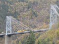 Train Jaune sur le Pont Gisclard