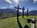 Three Crosses above Sainte-Colome