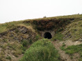 Trois tunnels militaires à quelques dizaines de mètres du sommet du Lizartzu