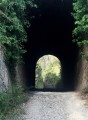 Tunnel sous la voie ferrée. Tunnel sous la voie ferrée.
