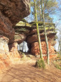 Der Altschlossfelsen von Eppenbrunn