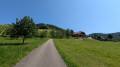 type de route goudronnée sur un 1/3 du parcours