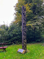Un totem à côté du Loosthal