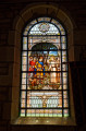 Un vitrail de l'Eglise Saint-Collodan