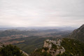 Le Château de Quéribus depuis Cucugnan Le Château de Quéribus depuis Cucugnan