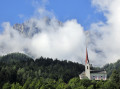 Drei kleine Dörfer am Fuße der Dolomiten: Amlach, Tristach und Lavant