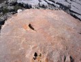 Une des roches gravées du Garlaban Une des roches gravées du Garlaban