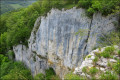 Une tranche de falaise