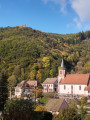 Urbeis et le château en surplomb