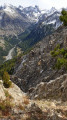 Val d'Escrins depuis les Crêtes