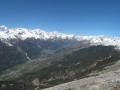 Vallée de La Guisane depuis le Pic de Serre des Aigles