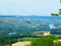 Du point de vue du Dreiländerblick jusqu'à Malbrouck