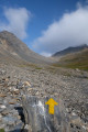 Vallon du Grapillon et Col du Rocher Blanc tout au fond