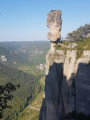 Les Corniches du Méjean et du Tarn au départ de Rozier