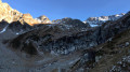 Verrou glaciaire du Glacier du Gleyzin