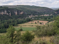 Vers au fond de la vallée du Lot