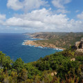 Sardaigne - Vers le Monte Tinnari, entre granite rose et nuances de bleus