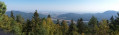 Vers le Haut Koenigsbourg depuis le rocher du coucou