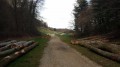 vers le terrain de moto-cross